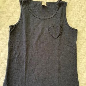 Crewcuts girls navy tank top